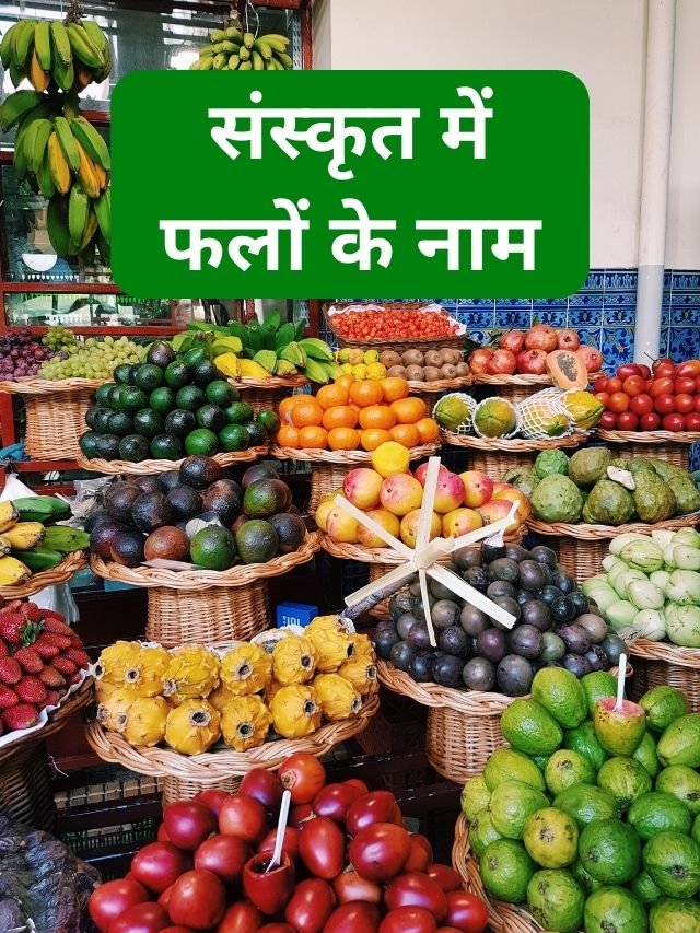 10 Names of Fruit in Sanskrit | Sanskrit Me Fruits Name